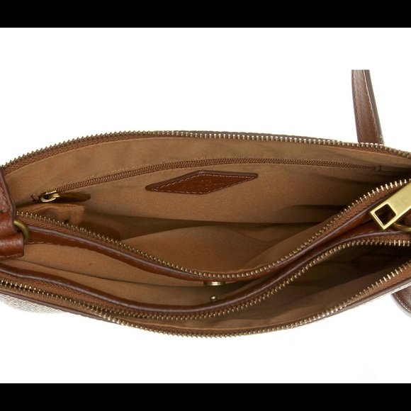 NWT FOSSIL Sadie Leather Crossbody Bag - Picture 5 of 5